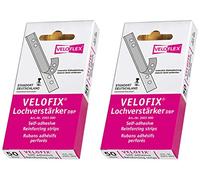 'Veloflex 2003000 "velofix trous Amplificateur (dbp) 105 x 15 mm, autocollant, contenu du 50
