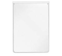 VELOFLEX 3115510 - Pochette de protection et d'identification pour DIN A7, film PP, avec protection contre les déchirures, indélébile, 100 pièces