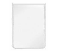 VELOFLEX 3119510 - Pochette de protection et d'identification 66 x 90 mm, film PP, avec protection contre les déchirures, indélébile, 100 pièces