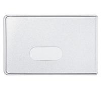 Veloflex 3317000 - Étui pour cartes de crédit indélébile, poignée disponible, transparent, 1 pièce