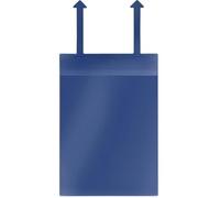 Veloflex 3704000 Lot de 20 pochettes en PVC avec rabats et rabats Bleu Format A4