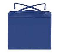 Veloflex 3805000 Lot de 20 pochettes en PVC avec crochet Format A5 paysage Bleu