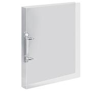 VELOFLEX 4138290 - Classeur à anneaux DIN A4, Classeur, Dossier, Classeur à anneaux, résistant aux rayures, PP, transparent