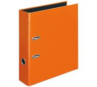 VELOFLEX 4142330 - Classeur à lettres Velocolor, Classeur à anneaux, Classeur, DIN A4, 2 anneaux mécaniques, 285 x 318 x 75, orange