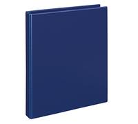 VELOFLEX 4144050 - Classeur à anneaux Comfort, Classeur, Classeur à anneaux, Agrafeuse, DIN A4, Mécanisme à 4 anneaux, 16 mm, PVC, bleu