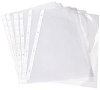 Veloflex 4345300 - Pochette Plastique A4, en Polypropylène, Perforation 4 Trous, 10 Pièces, Transparent