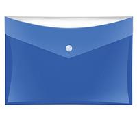 VELOFLEX 4550150 - Pochette porte-documents Velocolor, 1 pièce, DIN A5, bleu, pochette porte-documents en film PP