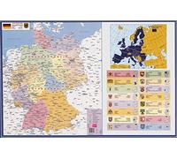 VELOFLEX 4674000 - Sous-main antidérapant, lavable, avec film de protection antireflet transparent, 40 x 60cm, 1 pièce