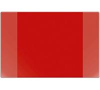 VELOFLEX 4680321 - Sous-main Velocolor, rouge, 40 x 60 cm, avec calendrier et poches latérales, antidérapant, lavable, sous-main, sous-main pour peinture, sous-main pour bricolage, 1 pièce