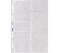 Veloflex 5341000 pack de 10 pochettes pour 20 cartes de visite format a4 20 100460994 G