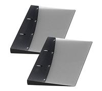 VELOFLEX A115148 - Classeur à anneaux Diamond, DIN A5, 2 pièces, noir, hauteur de remplissage 20 mm, classeur à anneaux avec 2 anneaux mécaniques