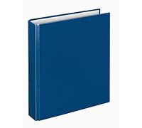 VELOFLEX - Classeur à anneaux Basic A5, mécanisme 4 anneaux, bleu