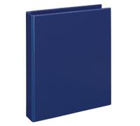 VELOFLEX 1143050 - Classeur à anneaux Basic, Classeur à anneaux, Classeur, DIN A4, 265 x 315 x 45 mm, Mécanisme à 2 anneaux, Carton, bleu
