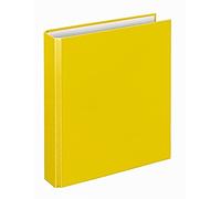 VELOFLEX - Classeur à anneaux Basic DIN A4, mécanisme à 4 anneaux, jaune