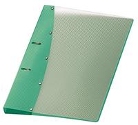 VELOFLEX 1141442 - Classeur à anneaux Diamond, classeur à anneaux, classeur, DIN A4, mécanisme à 2 anneaux, 20 mm, PP-plastique, turquoise, 1 pièce