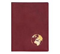 VELOFLEX - Housse pour passeport Document Safe 100 x 135 mm, bordeaux | Protection RFID/NFC, poche intérieure, PVC et film spécial, carte d'identité électronique, passeport, anti-vol données