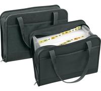 Veloflex Pochette à compartiments Office 4446880 DIN A4 24 compartiments textile sw