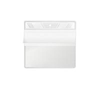 VELOFLEX - Pochette transparente DIN A7 en PP avec rabat, 100 pièces | Film PP transparent, ouvert en haut, avec perforations centrales pour la suspension et rabat pour le format portrait