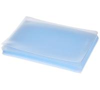 VELOFLEX 3115500 - Pochette de protection et d'identification pour DIN A7, film PP, avec protection contre les déchirures, indélébile, 20 pièces