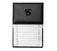VELOFLEX - Répertoire téléphonique 155 x 225 mm, PVC noir