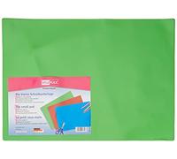 VELOFLEX - Tapis de bricolage DIN A3 vert clair | Antidérapant, lavable, surface lisse, 42 x 29,7 cm, pour le bricolage, le collage et la pâte à modeler