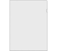 VELOFLEX Veloflex pochette transparente DIN A4 0,13mm ouverte en haut à droite non indélébile PVC transparent brillant