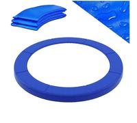 VELORIX 244 305 366 397 427 cm Coussin de Protection pour Trampoline, RÉsistant aux Rayons UV, Anti-dÉchirure, Protection Bordure,Trampoline Couverture Rembourrage (Blue,397 cm / 13 FT)