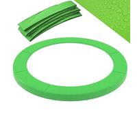 VELORIX Protection de Bord pour Trampoline, Housse de Sécurité Anti-UV pour Ressorts (Épaisseur 18mm) - Compatible 6-15FT, Usage Intérieur/Extérieur (Green,397 cm / 13 FT)