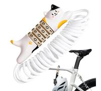 Vélos combinés de verrouillage, verrouillage du câble combiné pour vélos : verrouillage des câbles de sécurité pour vélos | 4 -Digit Accessoires de sécurité anti--THEFT pour vélos de route