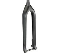 Vélos De Montagne Fourche Rigide 27,5 « 29 » Fourche De Descente Vélos De Frein à Disque en Fibre De Carbone Fourches Avant 1-1/2 '' Axe Traversant Conique, Matte Black, 27.5in