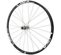 Vélos De Route 700C Roue Avant Frein À Disque Roue Arrière Axe Traversant 15x100mm/12x142mm Moyeux 24H pour Cassette 8/9/10/11/12 Vitesses(Titanium-Silver,Rear)