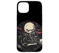 Vélos drôles avec Lune et Rue pour Les Cyclistes de Nuit Coque pour iPhone 15 Plus