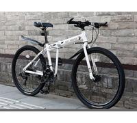 Vélos pliants VTT Pliant avec Freins à Disque mécaniques, Selle réglable pour Une Conduite Polyvalente