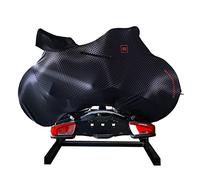 VELOSOCK Carbon Black Housse Vélo Triathlon & CLM - Déperlante | Pour vélos à prolongateur aéro jusqu'à 47 cm, cadres jusqu'à 205 cm. Déperlant, pas imperméable.