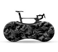 VELOSOCK Housse d’intérieur pour vélo - Camo (Black) - La Meilleure Solution pour Garder Votre intérieur Propre -Free - Compatible avec 99% des vélos Adultes