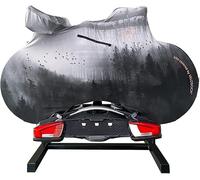 VELOSOCK Housse de vélo pour porte-bagages de voiture Forêt mystique Protection complète pour vélo, facile à transporter, résistante à l'eau et durable pour vélos de route