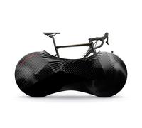 VELOSOCK Housse d'Intérieur pour Vélo (Carbon Black) -- Tissu Élastique Anti-Poussière pour Rangement & Transport, Protection de Voyage pour Vélos Adultes