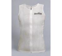 veloToze - Gilet de cyclisme rafraîchissant pour homme, 4 packs de refroidissement réutilisables inclus, garde au frais pendant la conduite à l'intérieur et à l'extérieur - Blanc, blanc/jardin opulent