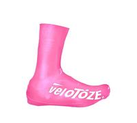 veloToze - Couvre-chaussures hauts 2.0, pour une utilisation avec des chaussures de vélo de route, rose (rose), Medium