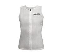 veloToze - Gilet de cyclisme rafraîchissant pour homme, 4 packs réfrigérants réutilisables inclus, garde au frais lorsque vous roulez à l'intérieur et à l'extérieur - Blanc, blanc, Small