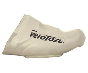 Velotoze - Orteil couvertures de Cyclisme Coupe-Vent résistant à l'eau aérodynamique, Blanc, Taille Unique
