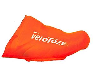 veloToze Protège-orteils pour chaussures de vélo de route, Orange vif, Taille unique