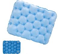 Velours Coussin De Voyage Gonflable,Imperméable Coussins De Siège Pour Camping Exterieur Avion Voyages Stade Voiture Kayak Concert Plage Pelouse Chaise De Bureau,Ultraléger & Pliable.[C67]