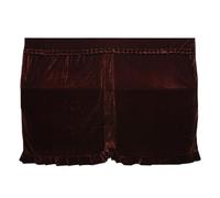 Velours Doré Housse de Protection Café pour Piano | Accessoire Musical, Toucher Agréable et Entretien Facile, Protège L’instrument, Couleur Café