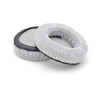 Velours Doux Coussinets d'oreille Remplacement Oreillettes Couvre Oreiller Cache-Oreilles for Samson SR850 SR-850 Casque Manchon en Mousse(Grey)
