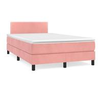 Velours doux Tête de lit réglable Modele Standard Rose 120x190 cm