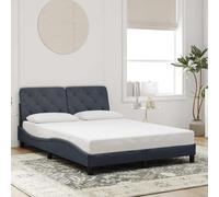 Velours doux Tête de lit rembourrée Modèle standard Gris 140x200 cm