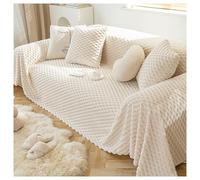 Velours Housse de Canapé 3/4/5/2 place d'angle Serviettes de Couverture Chaude de Canape Couvre Canapé Revêtement de Canapé en Forme de L Anti - Griffure de chat Couverture Universelle ( Color : #22 ,