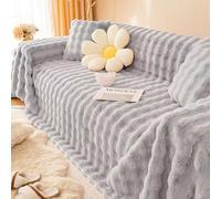 Velours Housse de Canapé 3/4/5/2 place d'angle Serviettes de Couverture Chaude de Canape Couvre Canapé Revêtement de Canapé en Forme de L Anti - Griffure de chat Couverture Universelle ( Color : #24 ,