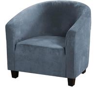 Velours Housse de Fauteuil Club Ensemble Housse de Fauteuil Extensible Housse Fauteuil Salon Fauteuil Cabriolet Tub 1pcs